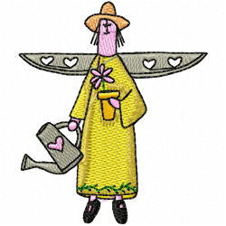 Characters Embroidery Design 4